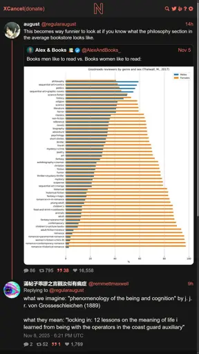Image of tweet chain with graph; see post body for detailed image description