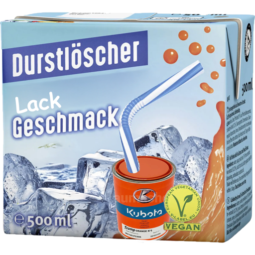 Durstlöscher Lack Trump Orange Nr 6