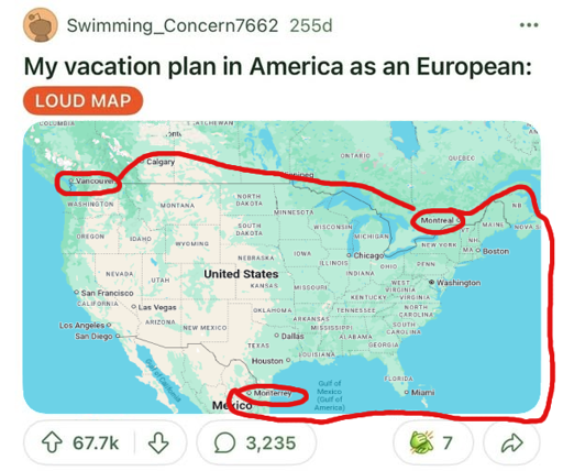 aa leisurely trip