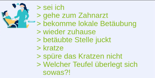 4chan's greentext format: