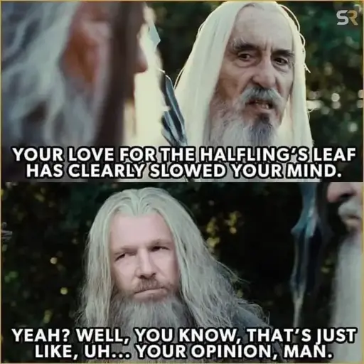 Damn good leaf